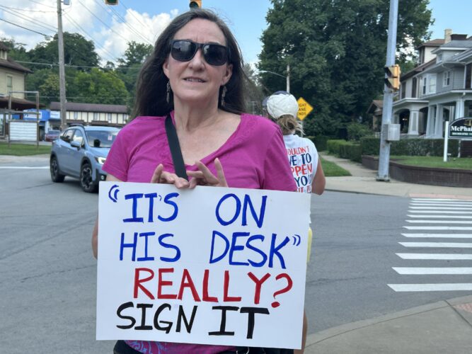 Story and Video: Protesters in Wheeling Demand Action on Federal ...